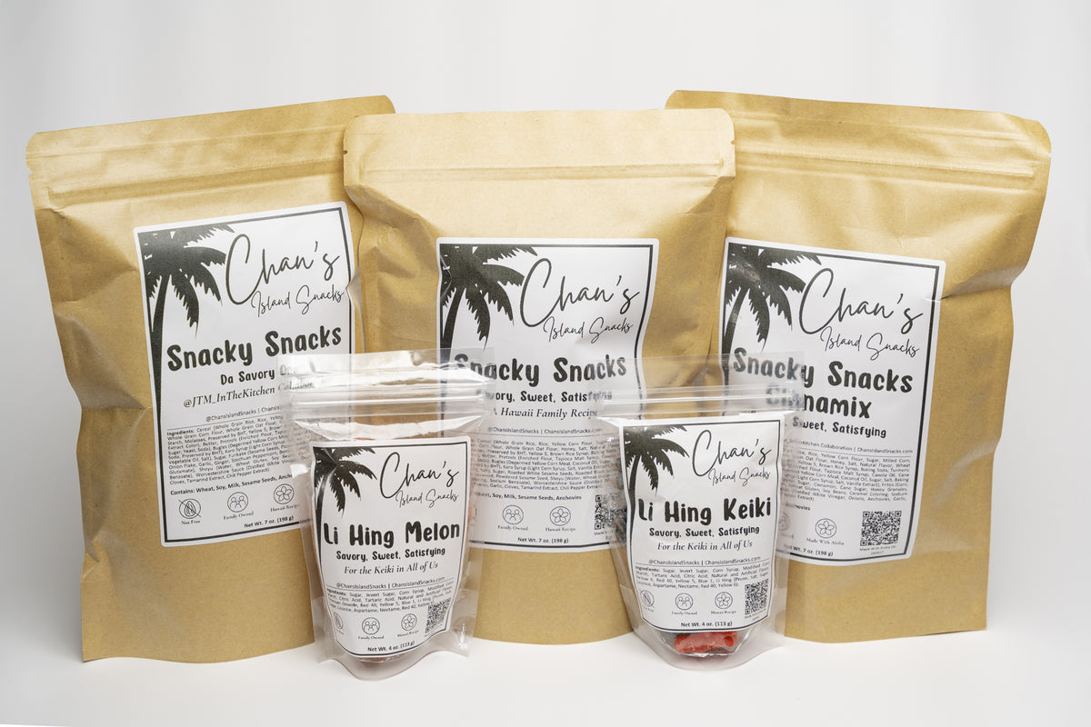 Island Sampler: Hawaii-Style Snack Gift Box (5 Bags)